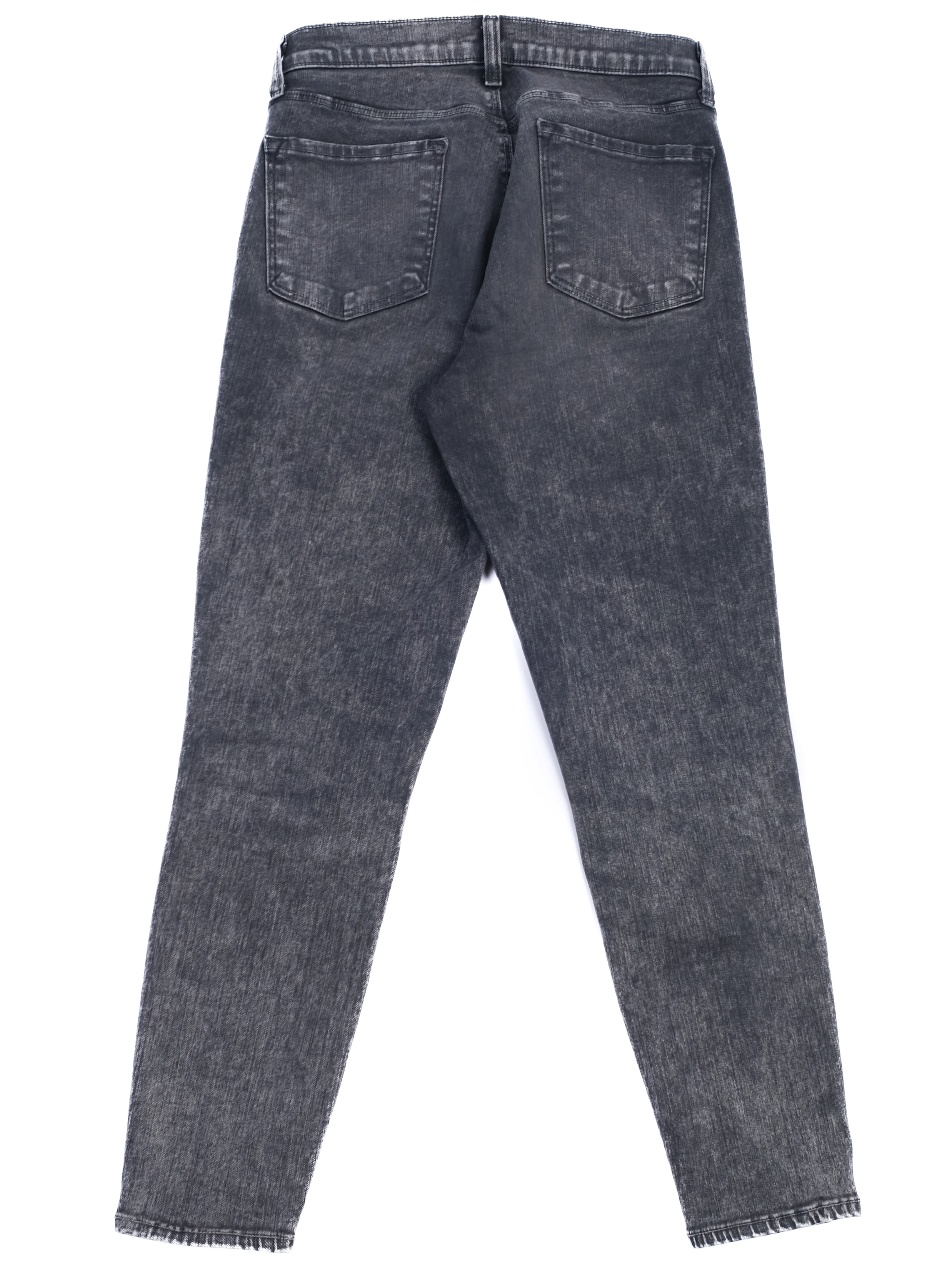 J Brand Gray Cotton Mom Jeans — 2