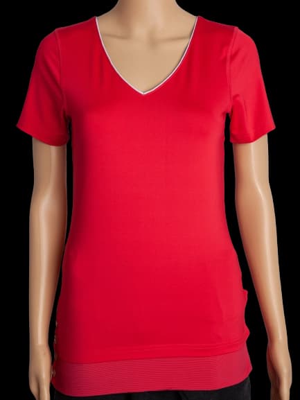 Reebok Pink Polyester Sport Top — photo 1
