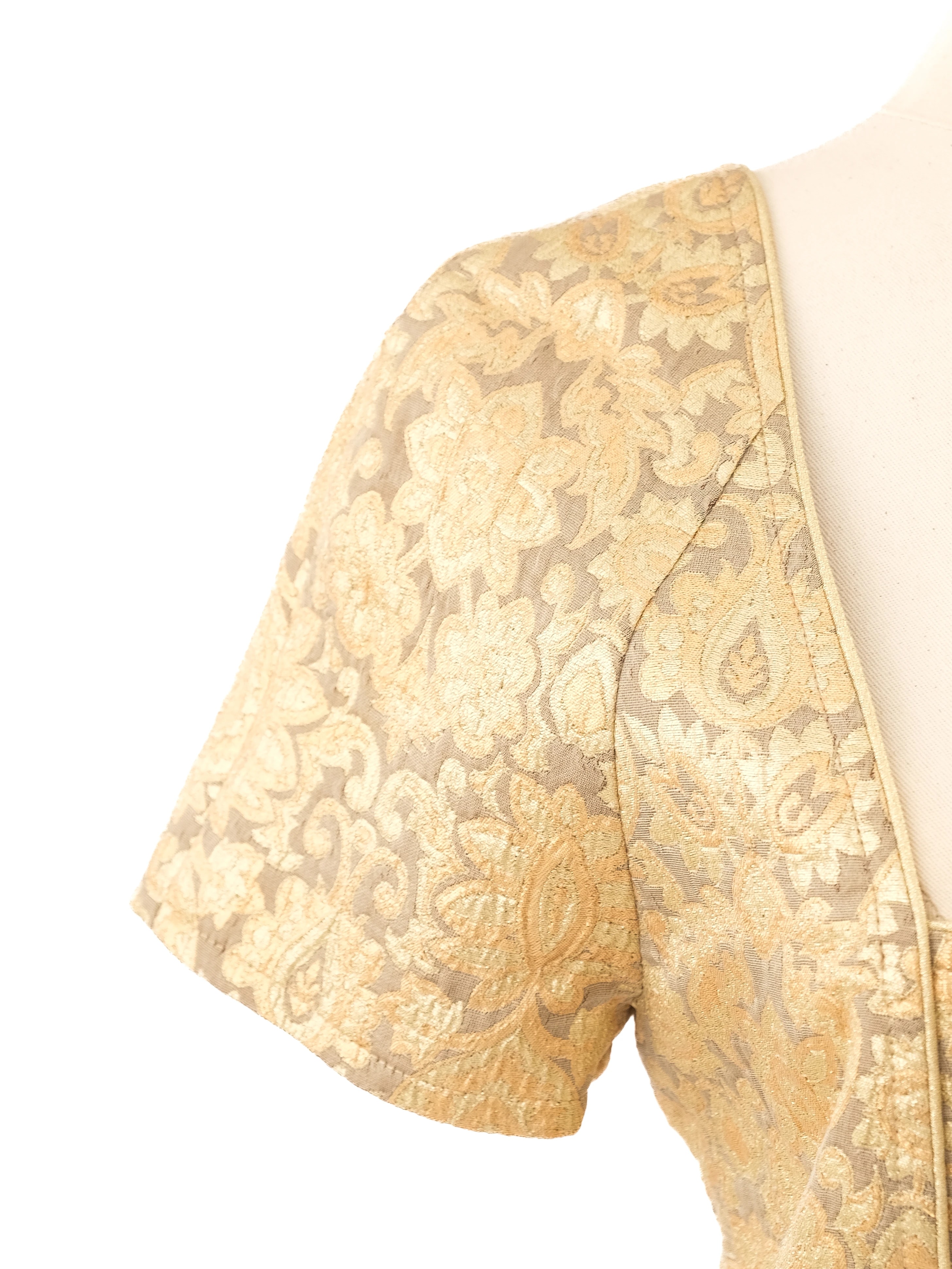 Paul&Joe Yellow Nylon Evening Gown — 2