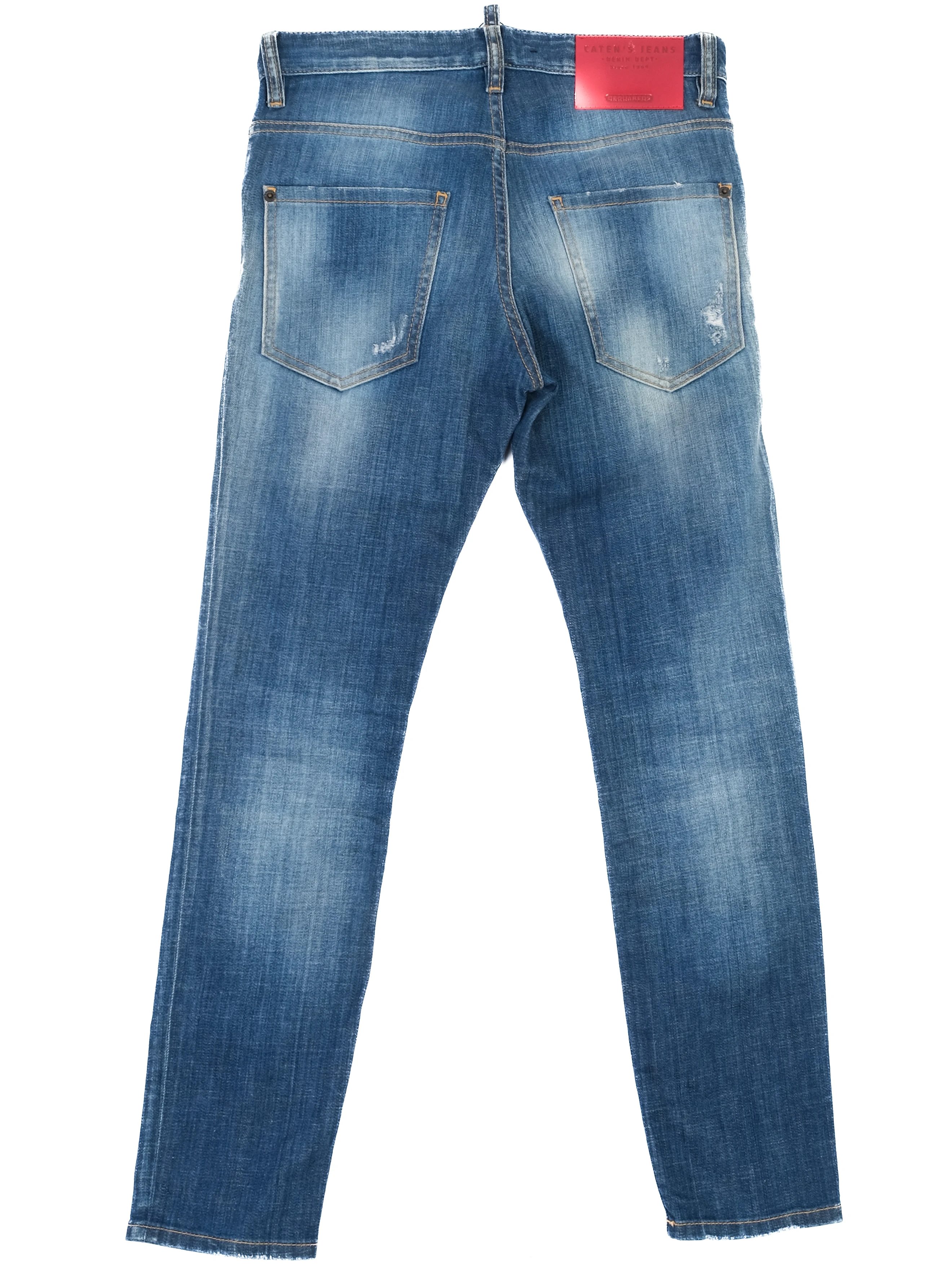 Dsquared2 Blue Cotton Skinny Jeans — 2
