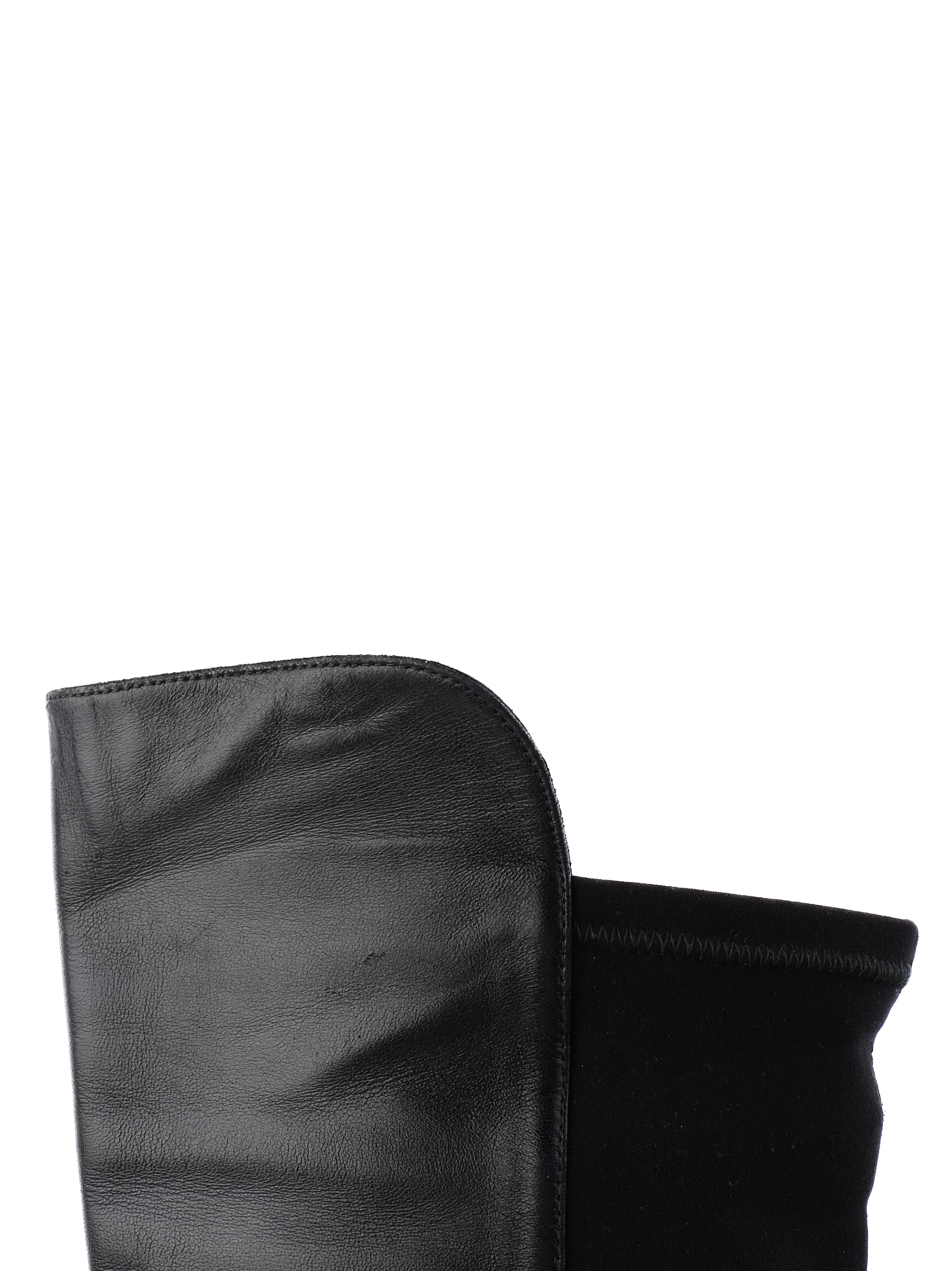Stuart Weitzman Black Leather Boots — 2