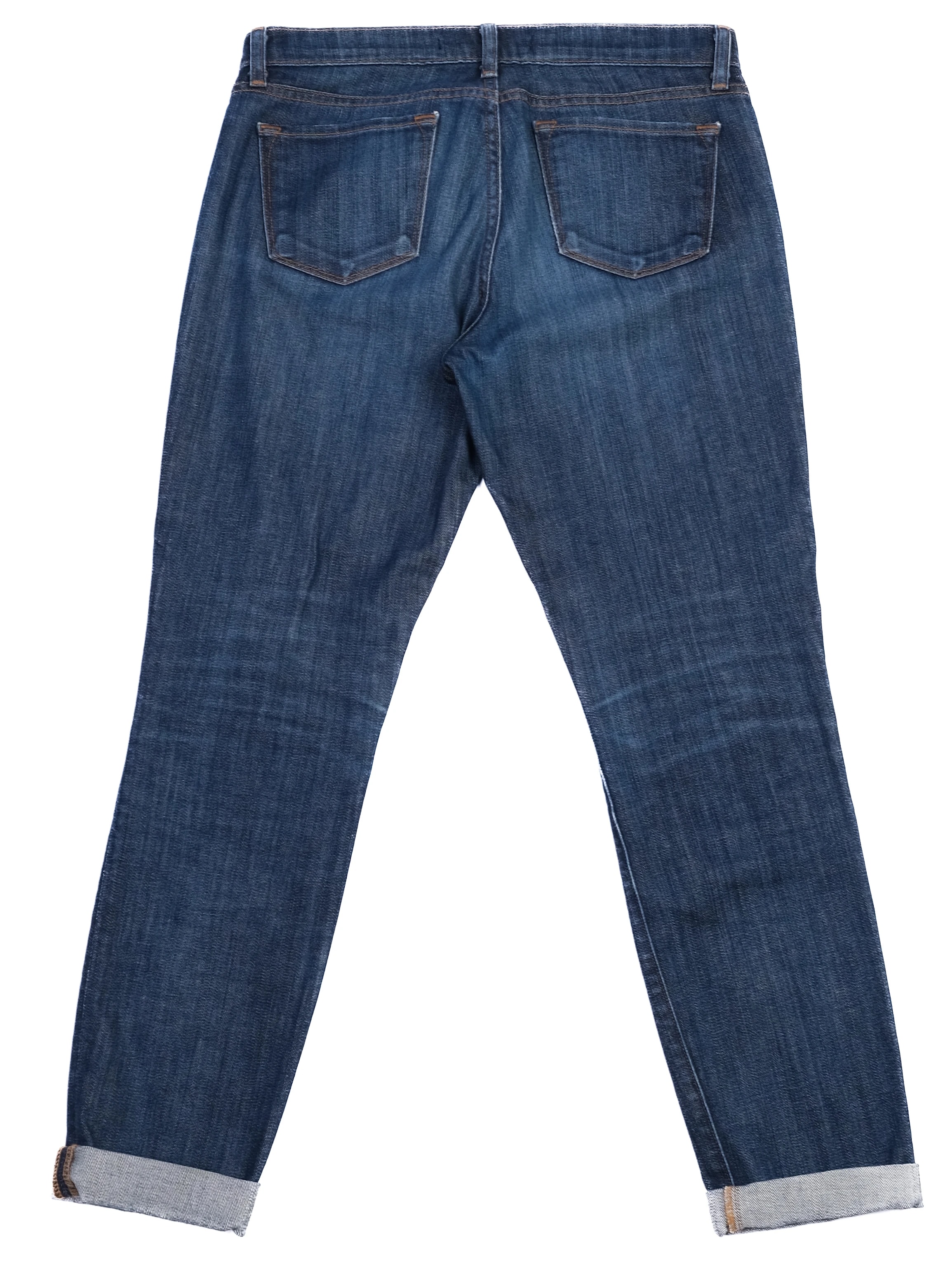 J Brand Blue Cotton Mom Jeans — 3