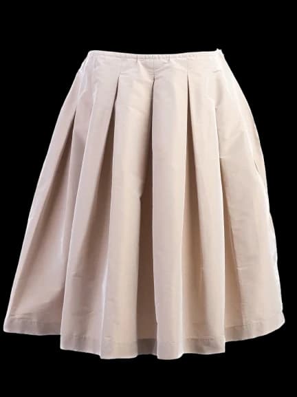 Fabiana Filippi Gray Polyester Full Skirt — photo 1