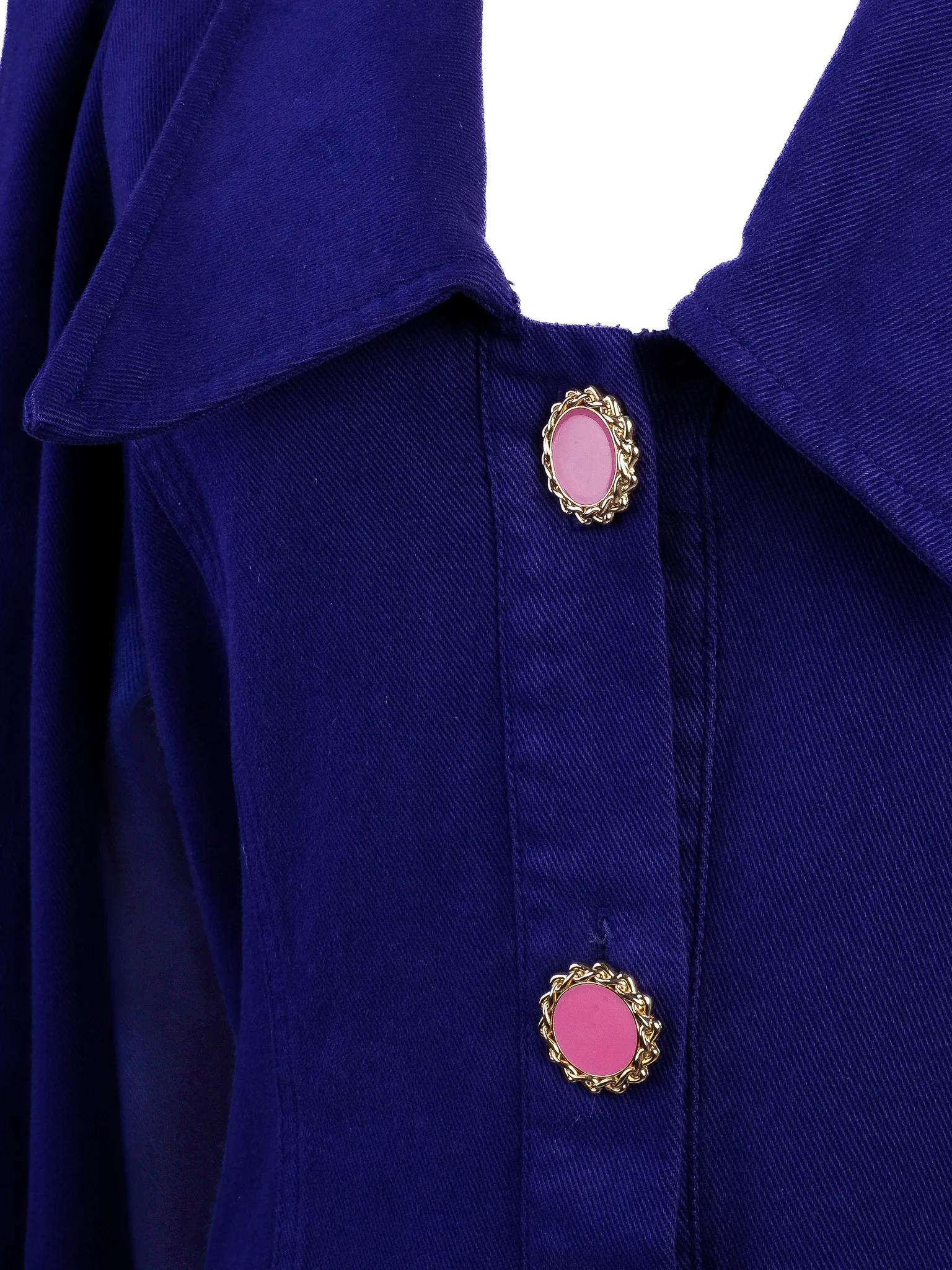 Uterque Purple Velvet Blazer — 3