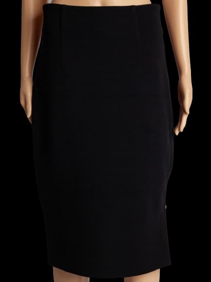Emilio Pucci Black Cashmere Pencil Skirt — photo 1