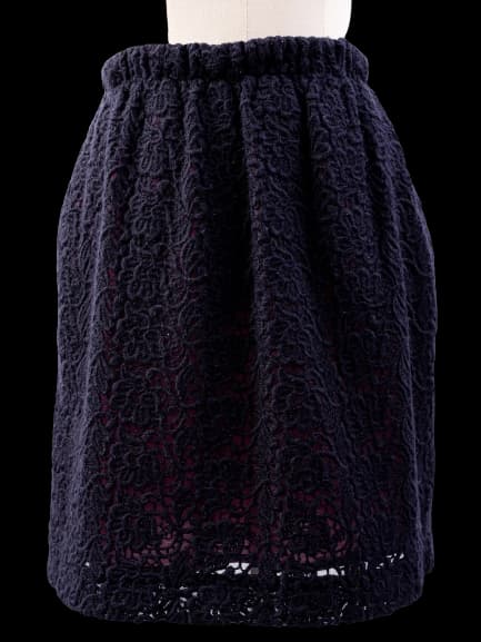 Pennyblack Black Polyester A-Line Skirt — photo 1