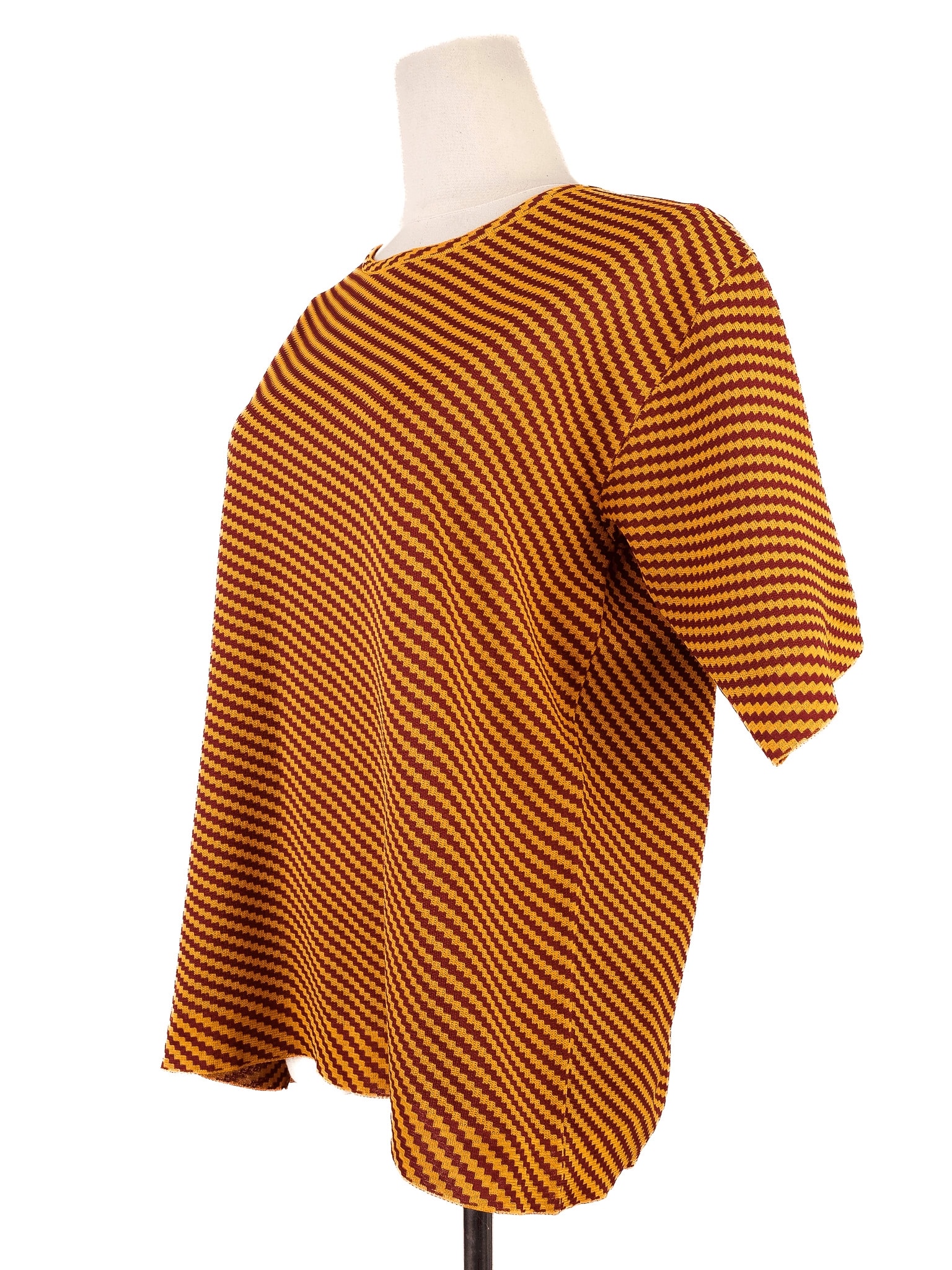 Dries Van Noten Orange Polyester T-Shirt — 3