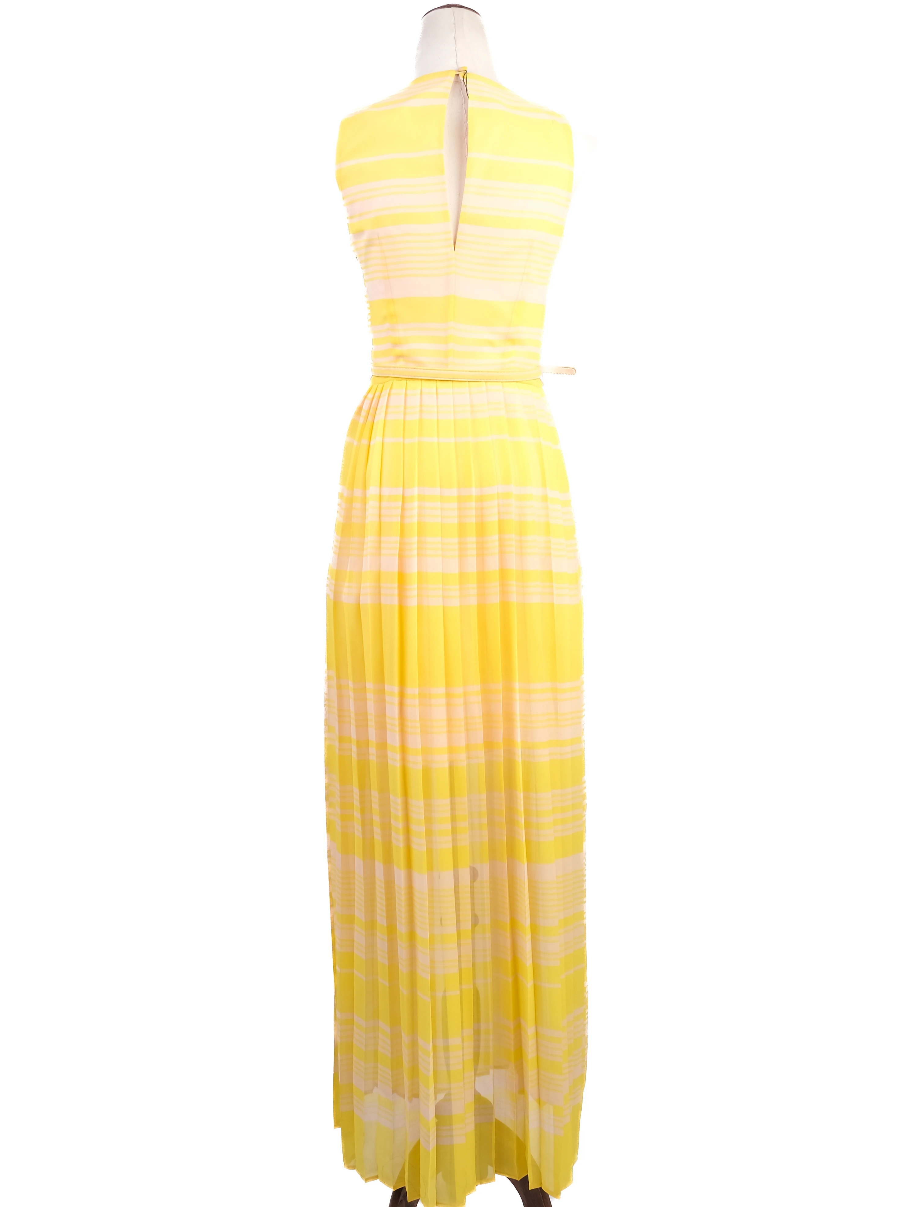 French Connection Yellow Polyester Cocktail Dress — 2