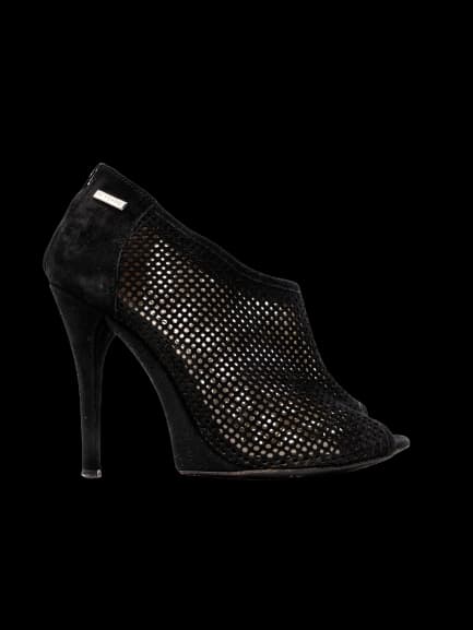 Gianfranco Ferrè Black Genuine suede High Heel Sandals — photo 1