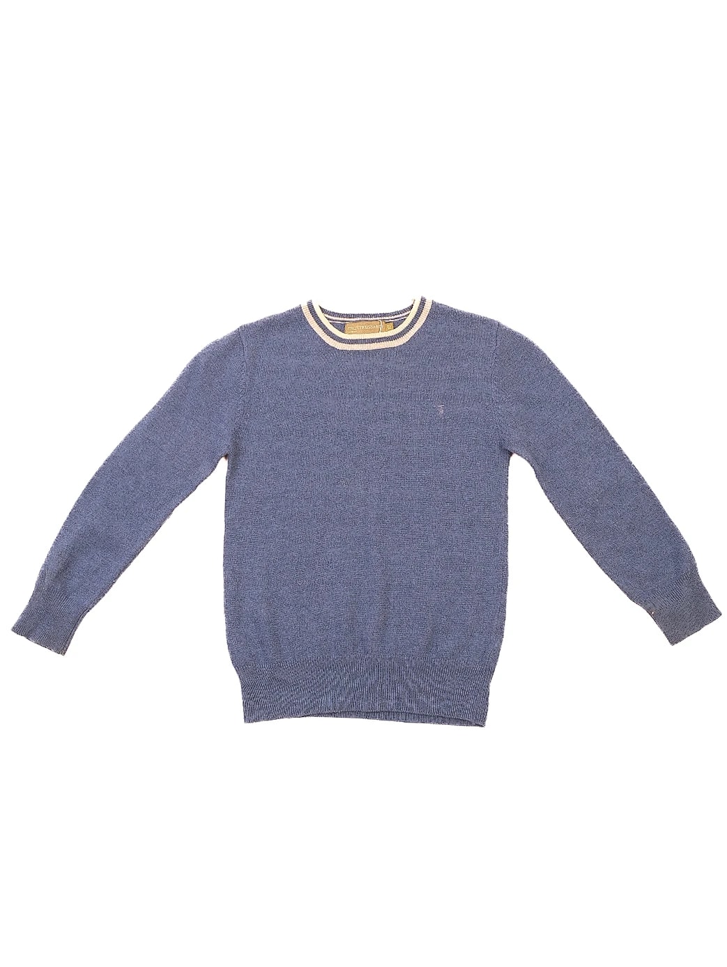 Trussardi Blue Viscose Sweater — 2
