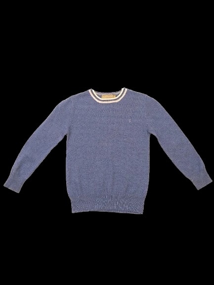 Trussardi Blue Viscose Sweater — 1