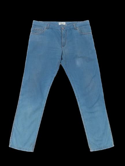 Castello d'Oro Blue Cotton Skinny Jeans — photo 1