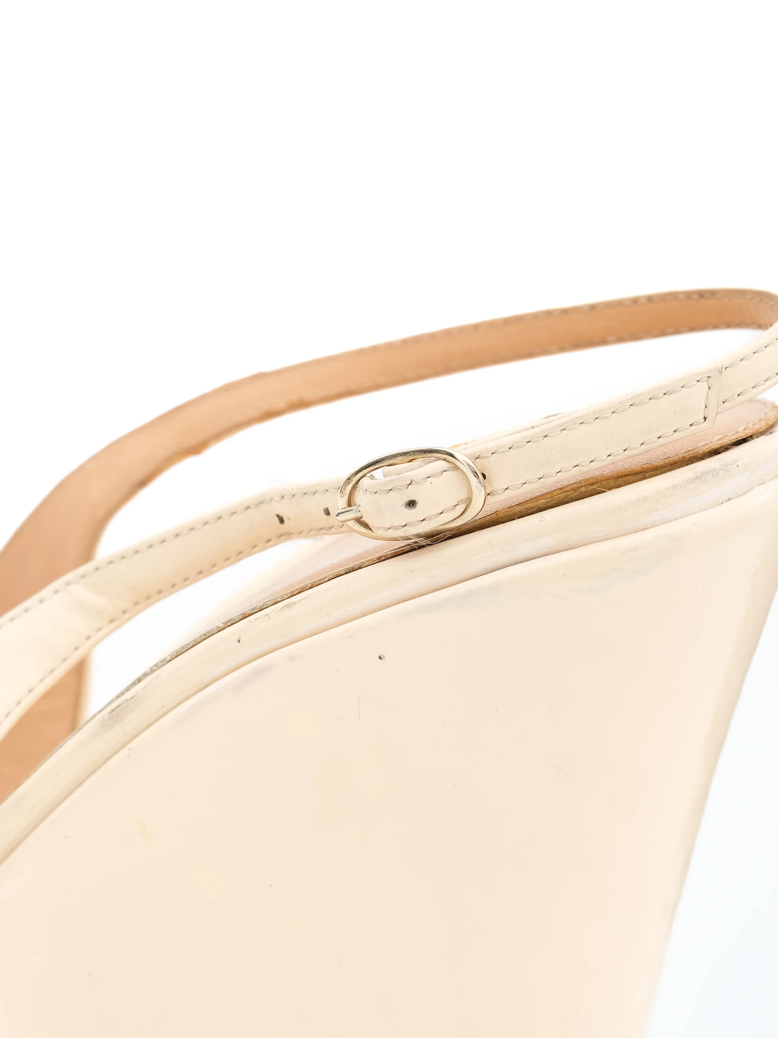 Sergio Rossi Yellow Leather Sandals — 3