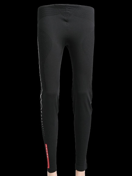 Prada Black Polyester Track Pants — 1