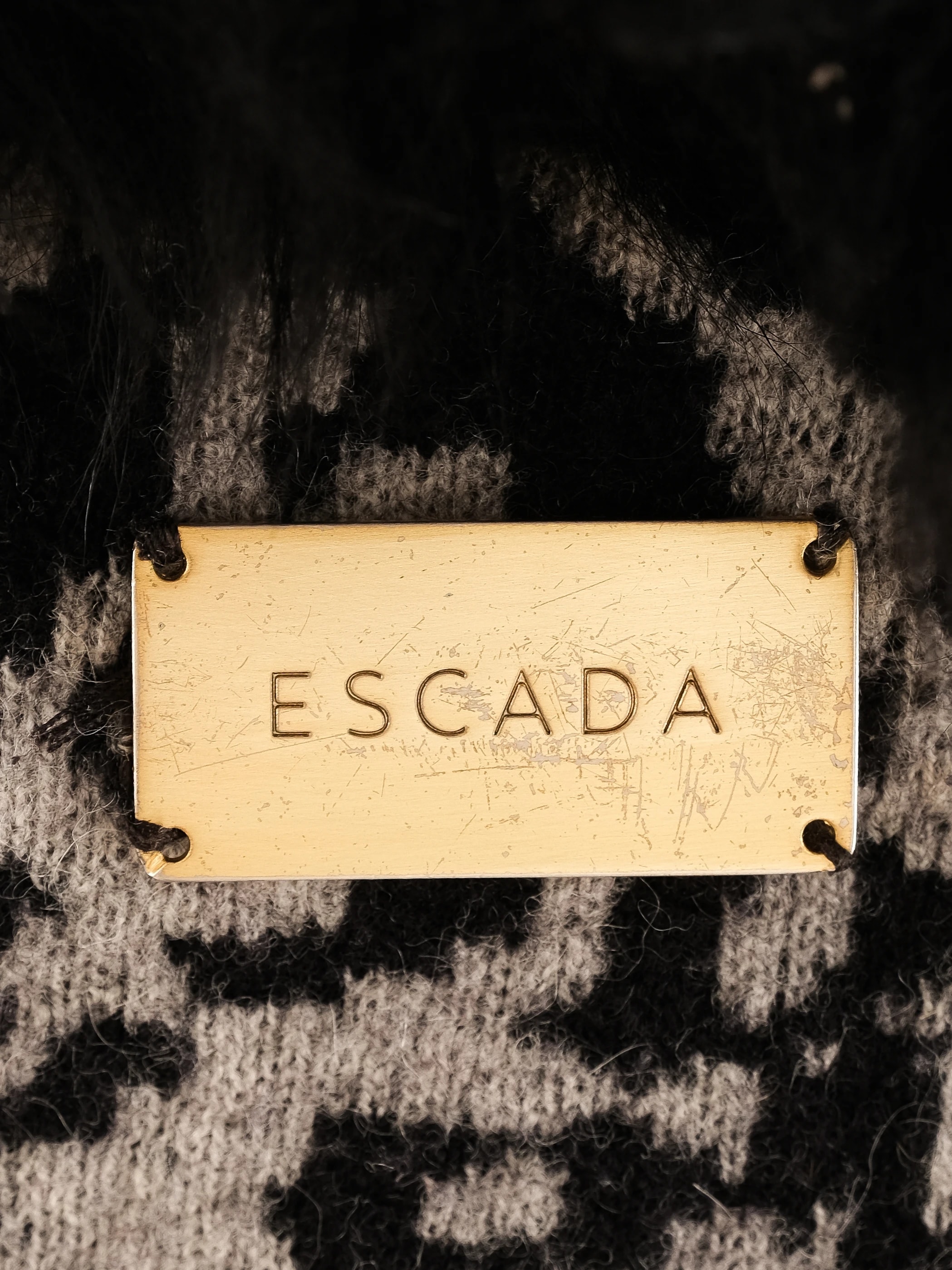 Escada Alpaca wool Cardigan — 3