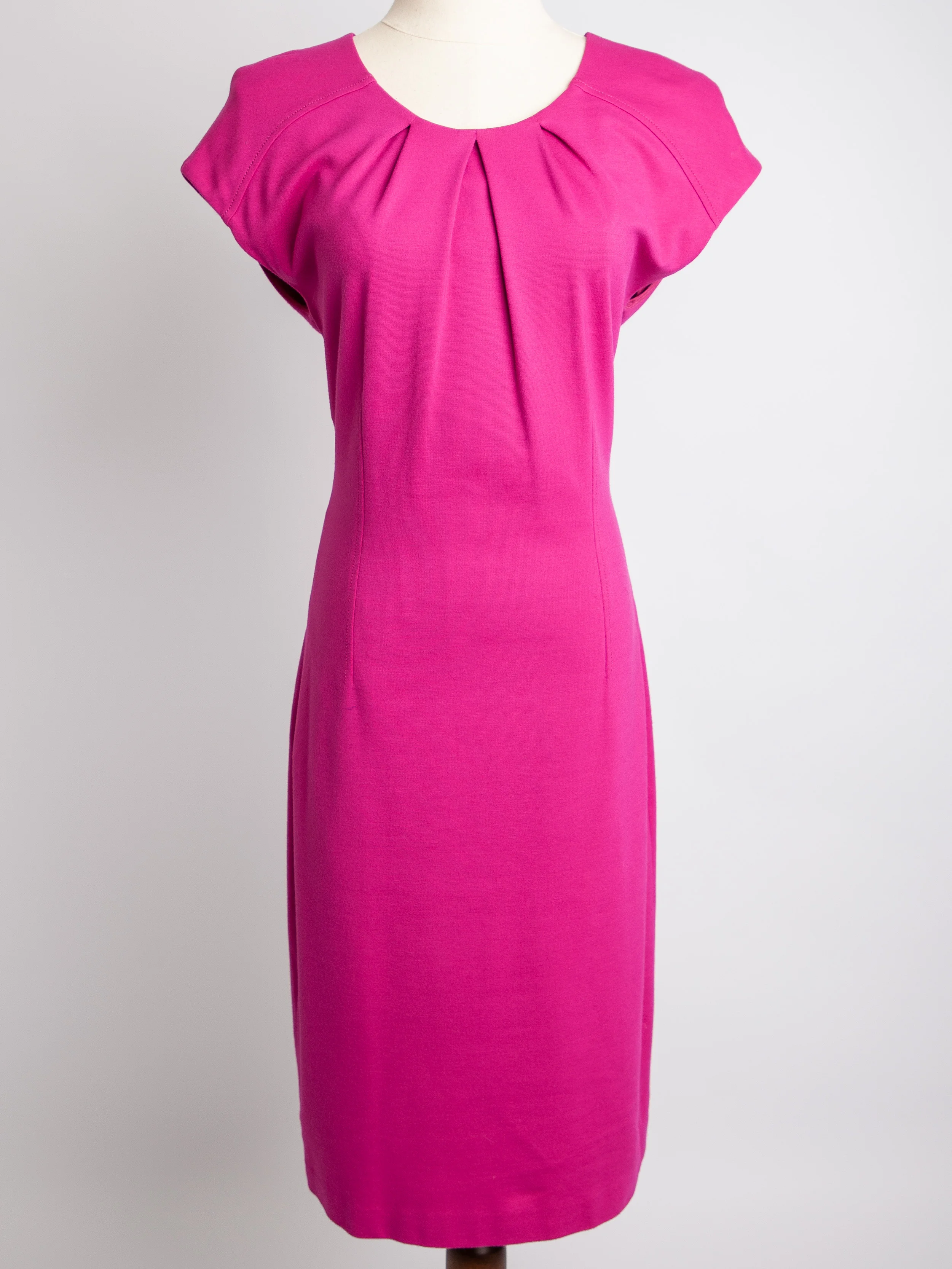 Escada Pink Polyester Sleeveless Dress — 2