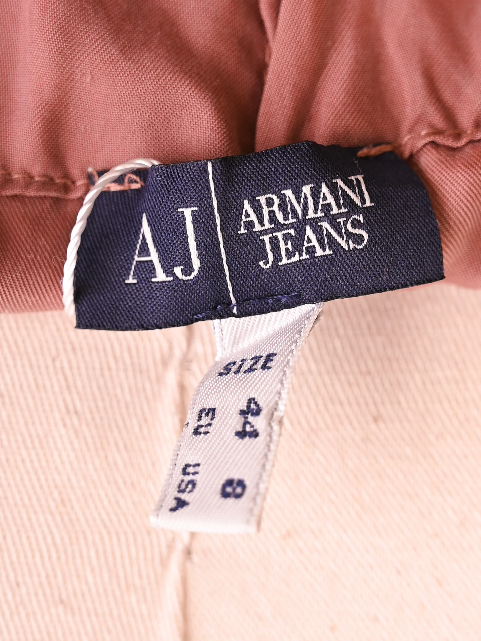Armani Jeans Orange Cupro Sundress — 3