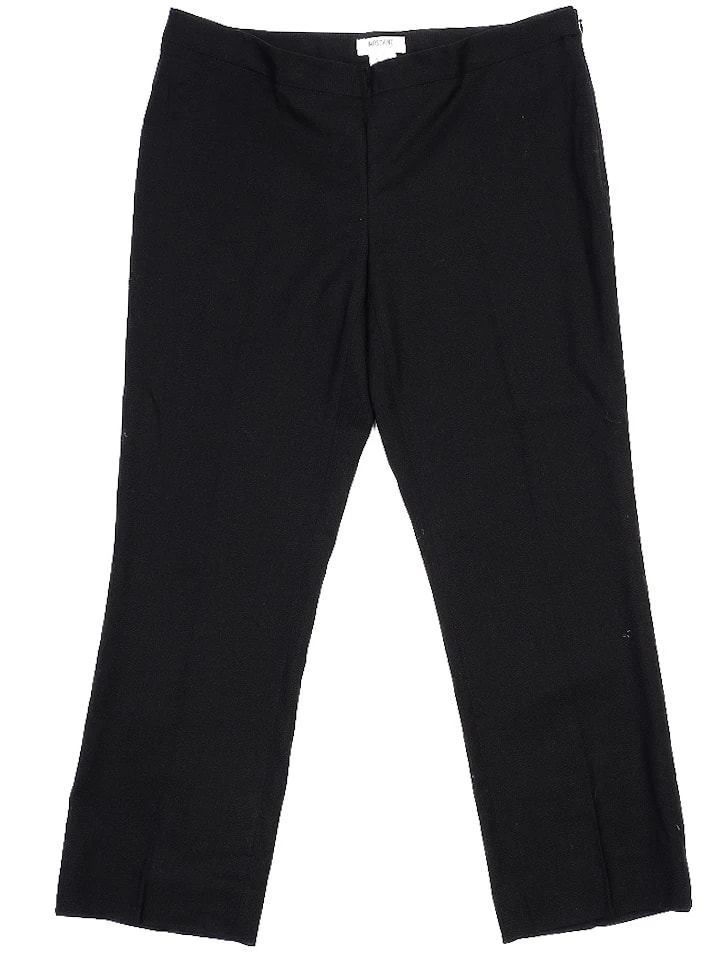 Moschino Black Wool Trousers — 2