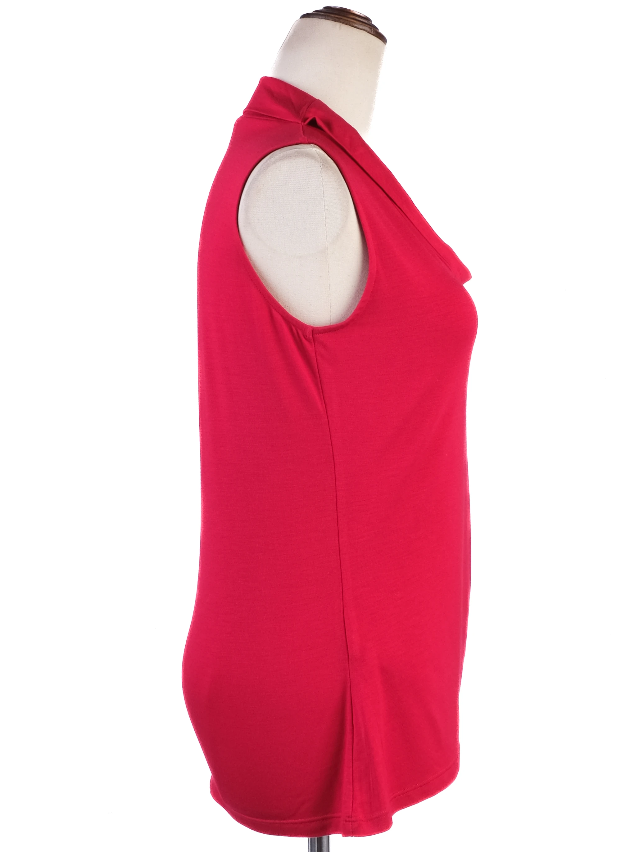 Elie Tahari Red Modal T-Shirt — 3