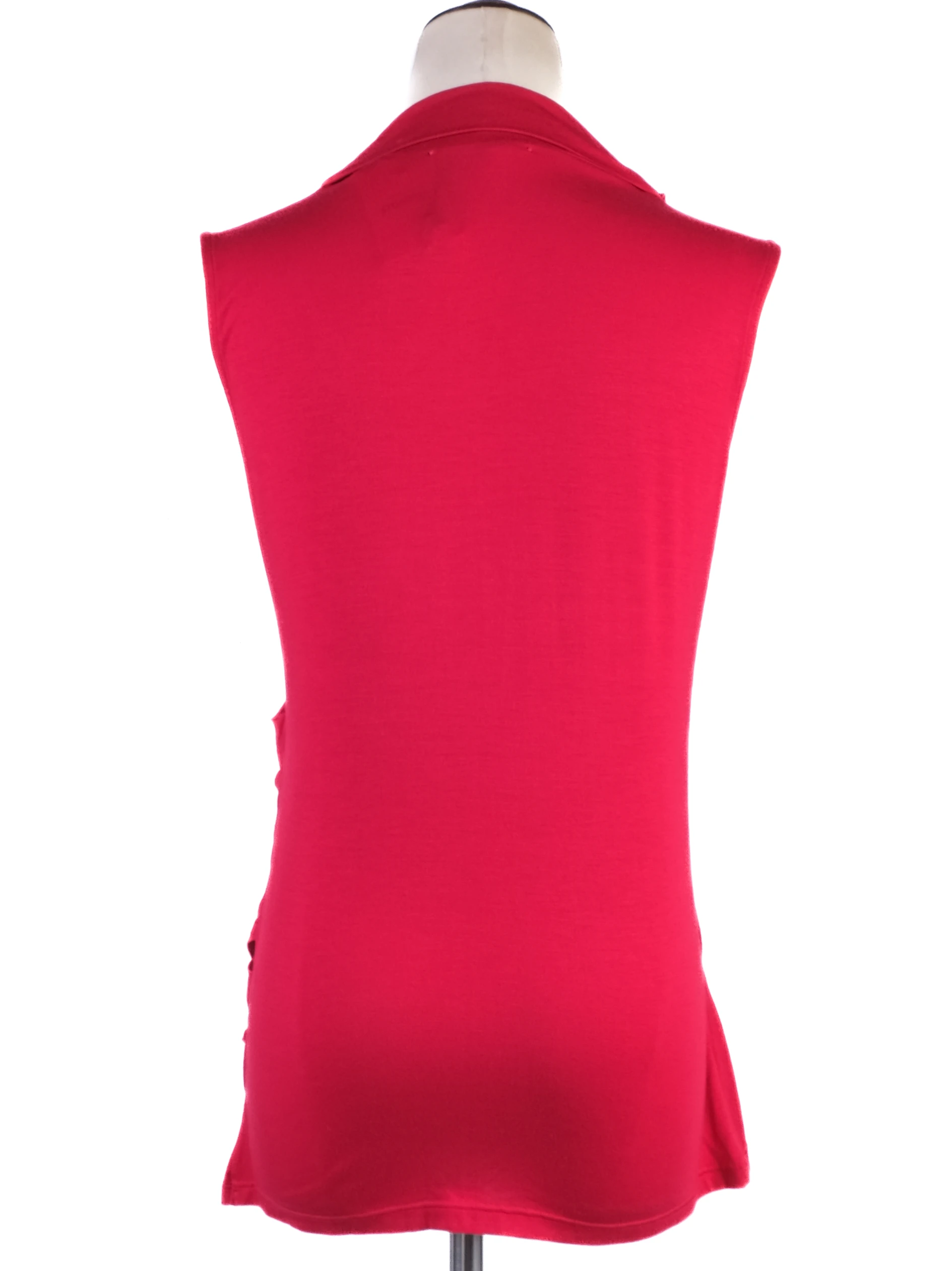 Elie Tahari Red Modal T-Shirt — 2