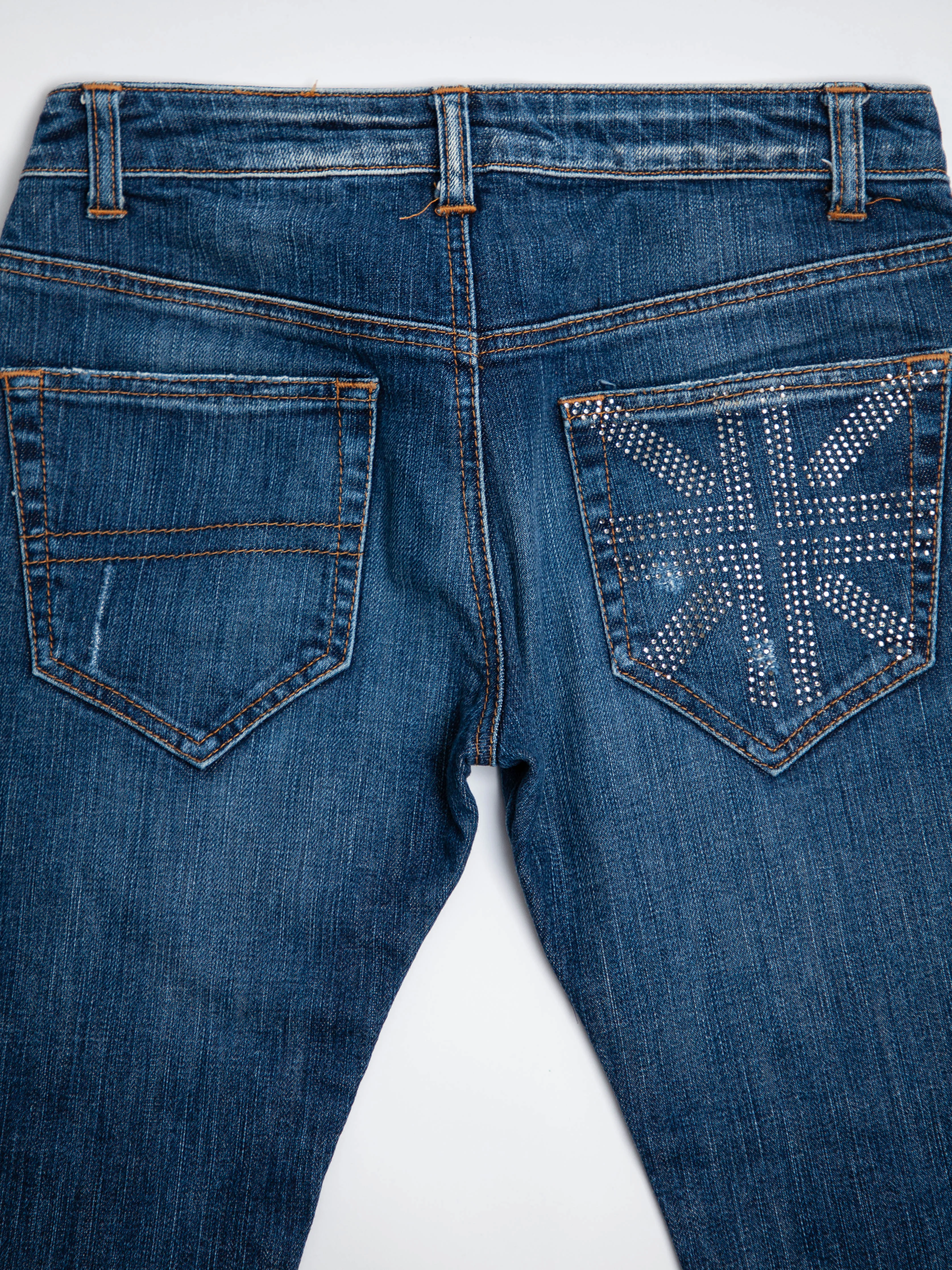 Richmond Blue Cotton Straight Jeans — 3