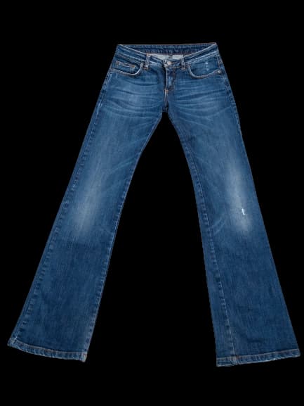 Richmond Blue Cotton Straight Jeans — photo 1