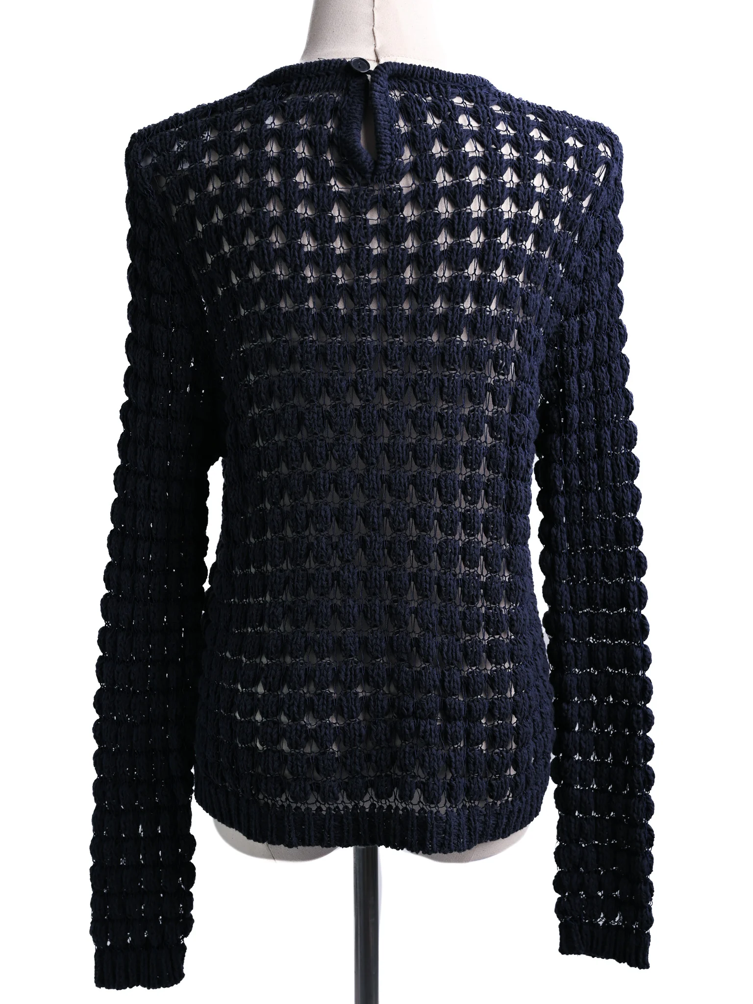 Armani Jeans Blue Wool Pullover — 3