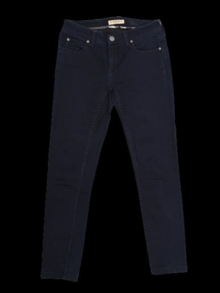 Burberry Blue Cotton Skinny Jeans — photo 1