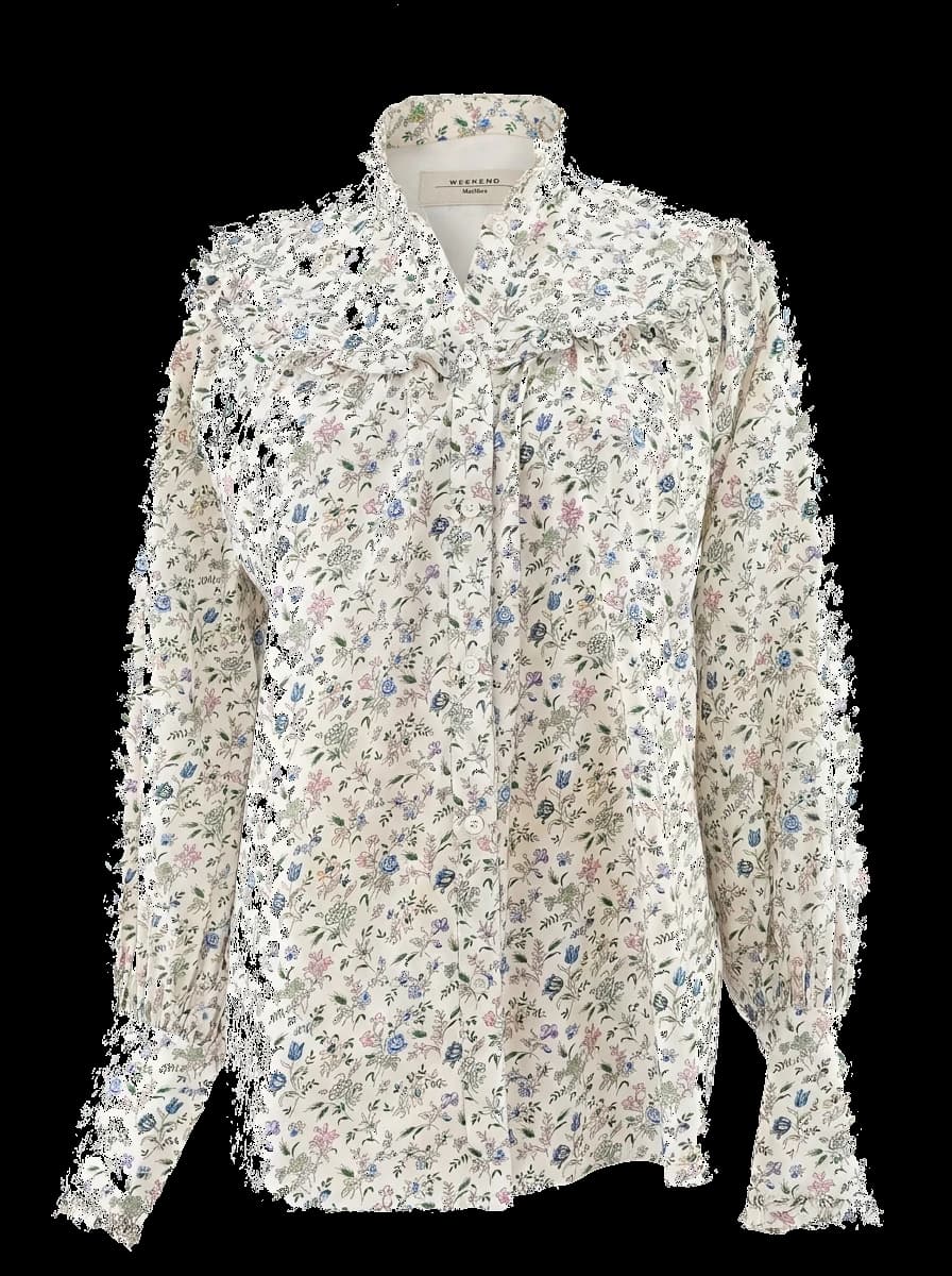 Weekend MaxMara White Cotton Shirt — photo 1