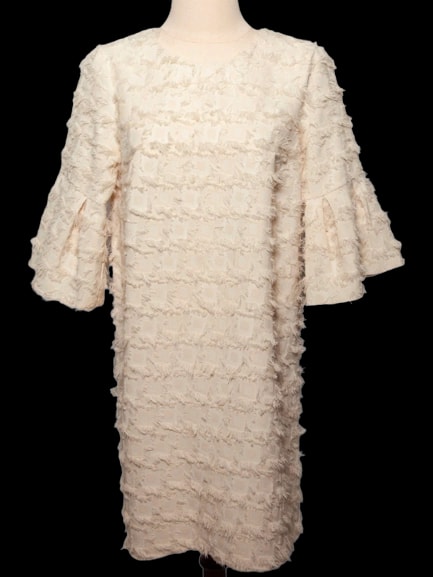 River Island White Cotton Dress — 1