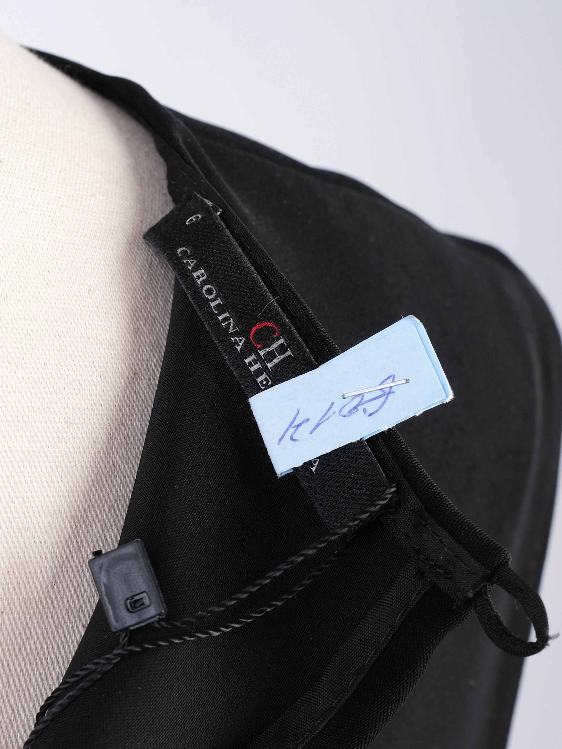 Carolina Herrera Black Polyester Top — 3