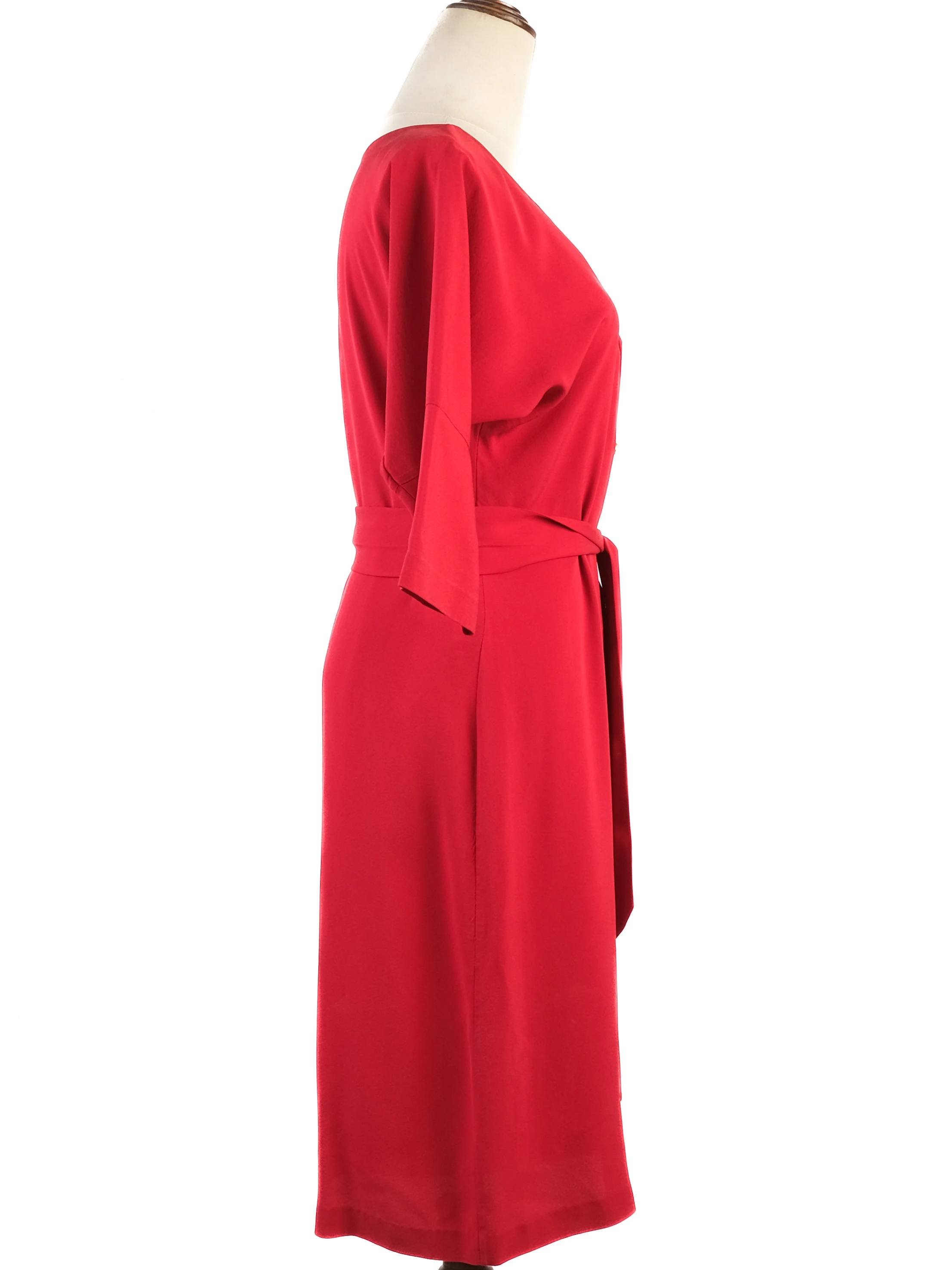 Diane von Furstenberg Red Silk Casual — 3