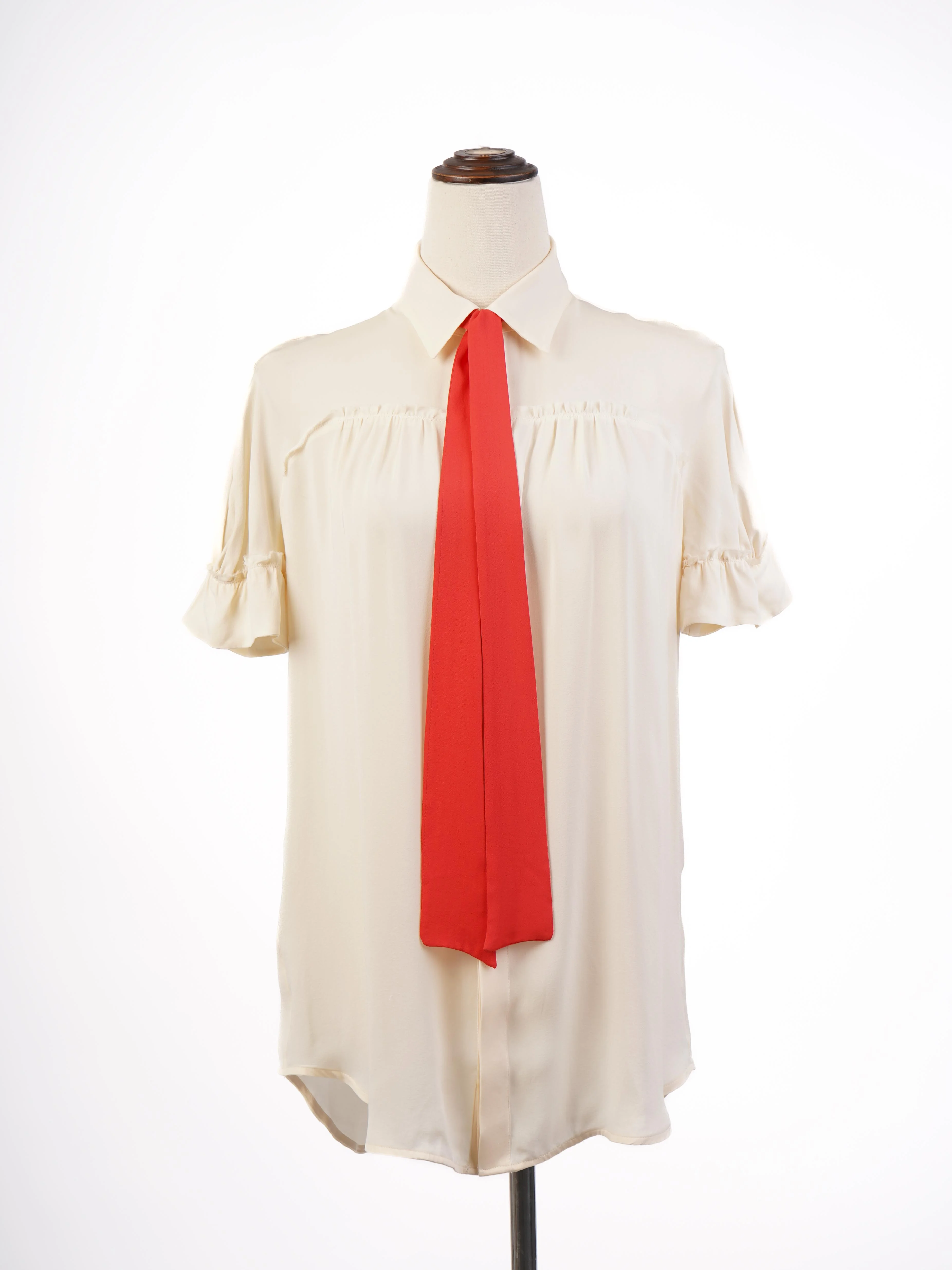 Dsquared2 Yellow Cotton Shirt — 3