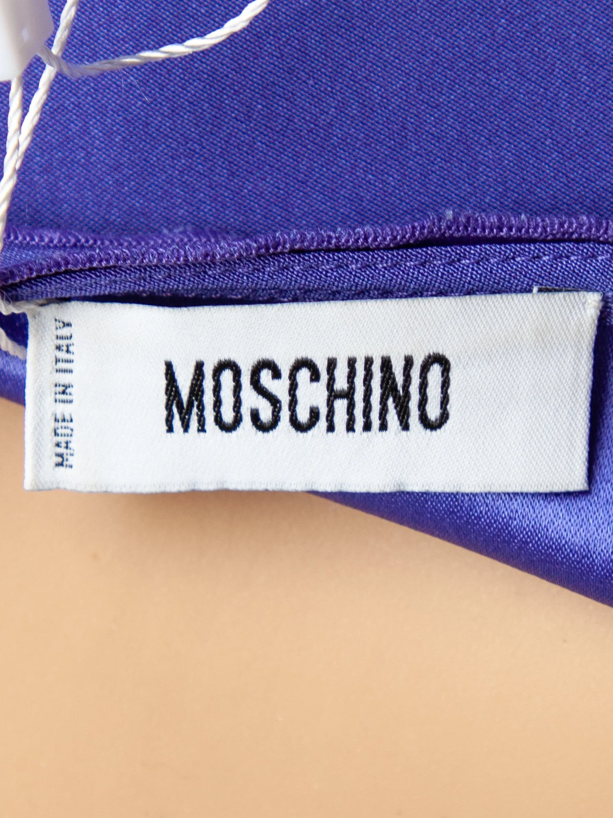 Moschino Purple Polyester Sleeveless Dress — 3