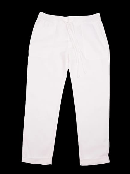 Standard James Perse White Cotton Trousers — photo 1