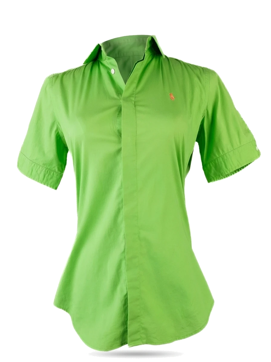 Ralph Lauren Green Cotton Shirt — 1