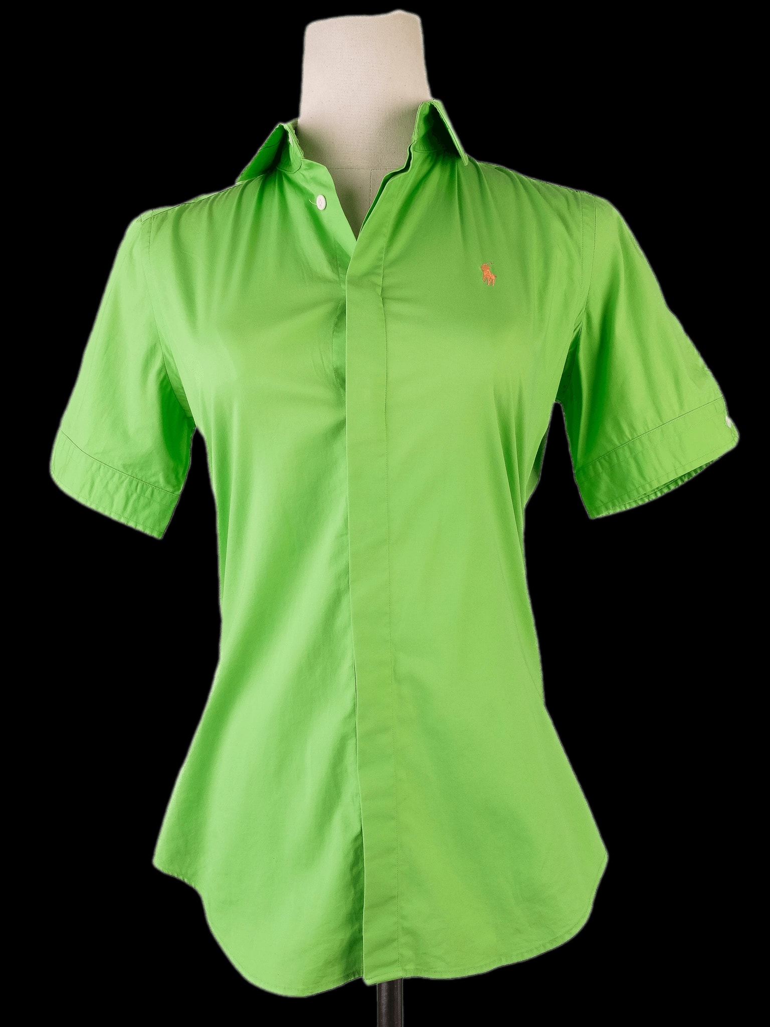 Ralph Lauren Green Cotton Shirt — 2