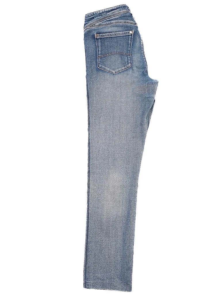 Armani Jeans Blue Cotton Straight Jeans — 3
