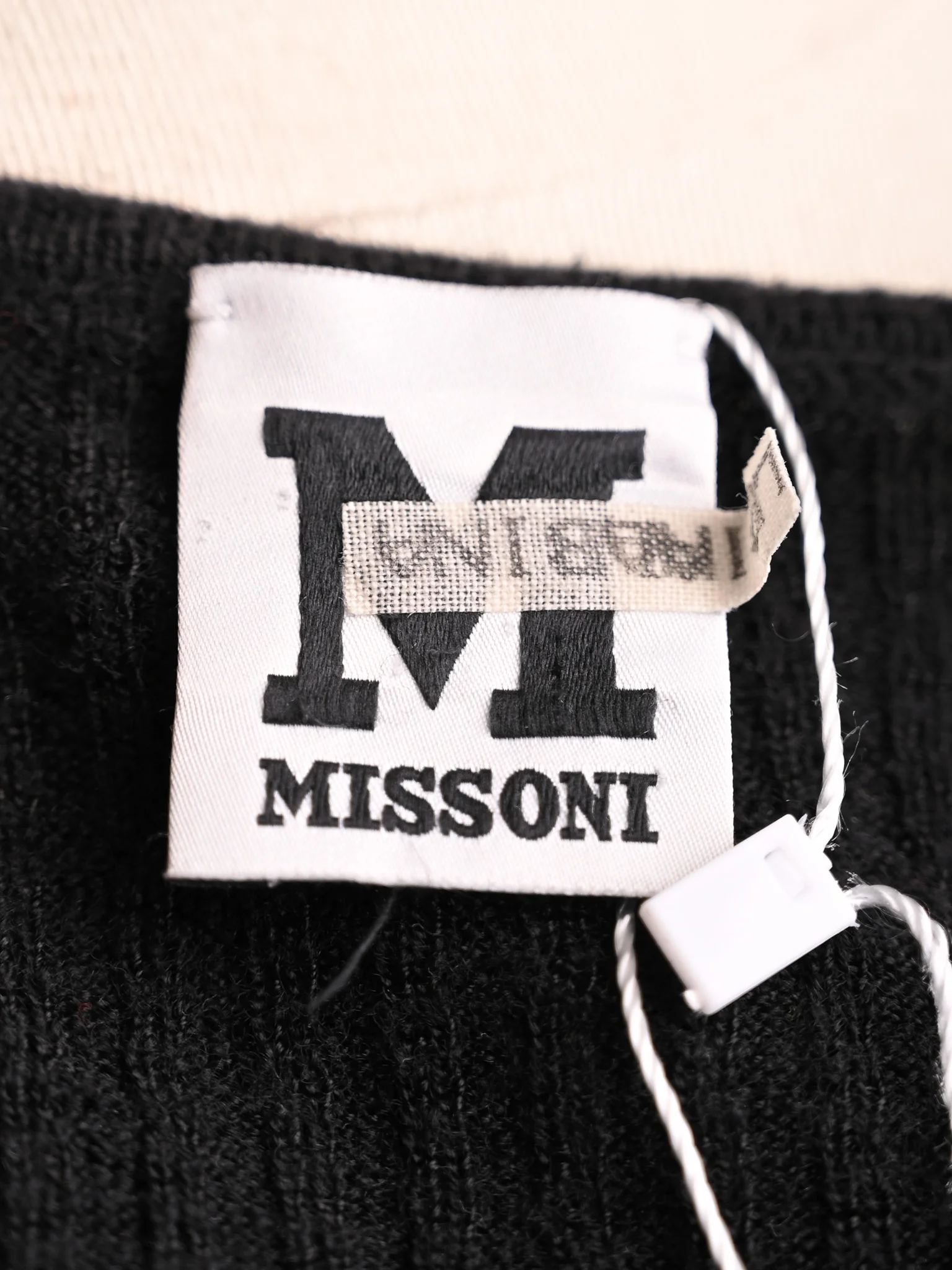 Missoni Black Wool Pullover — 2