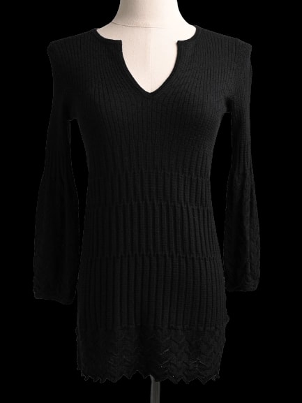 Missoni Black Wool Pullover — 1