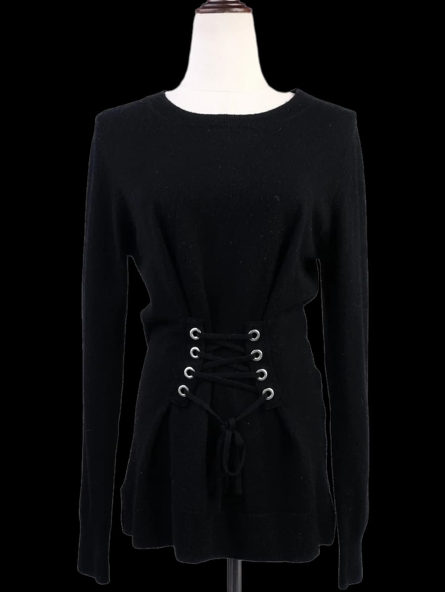 Sandro Black Wool Sweater — photo 1