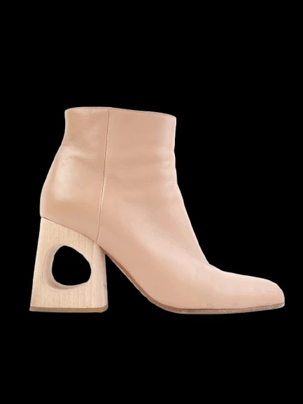 Marni Pink Leather Boots — 1