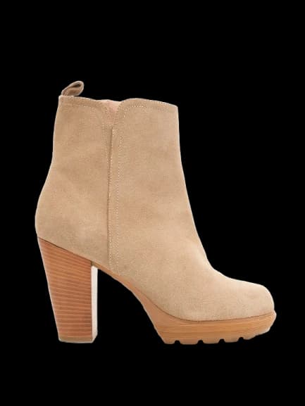 Escada Gray Genuine suede Boots — photo 1