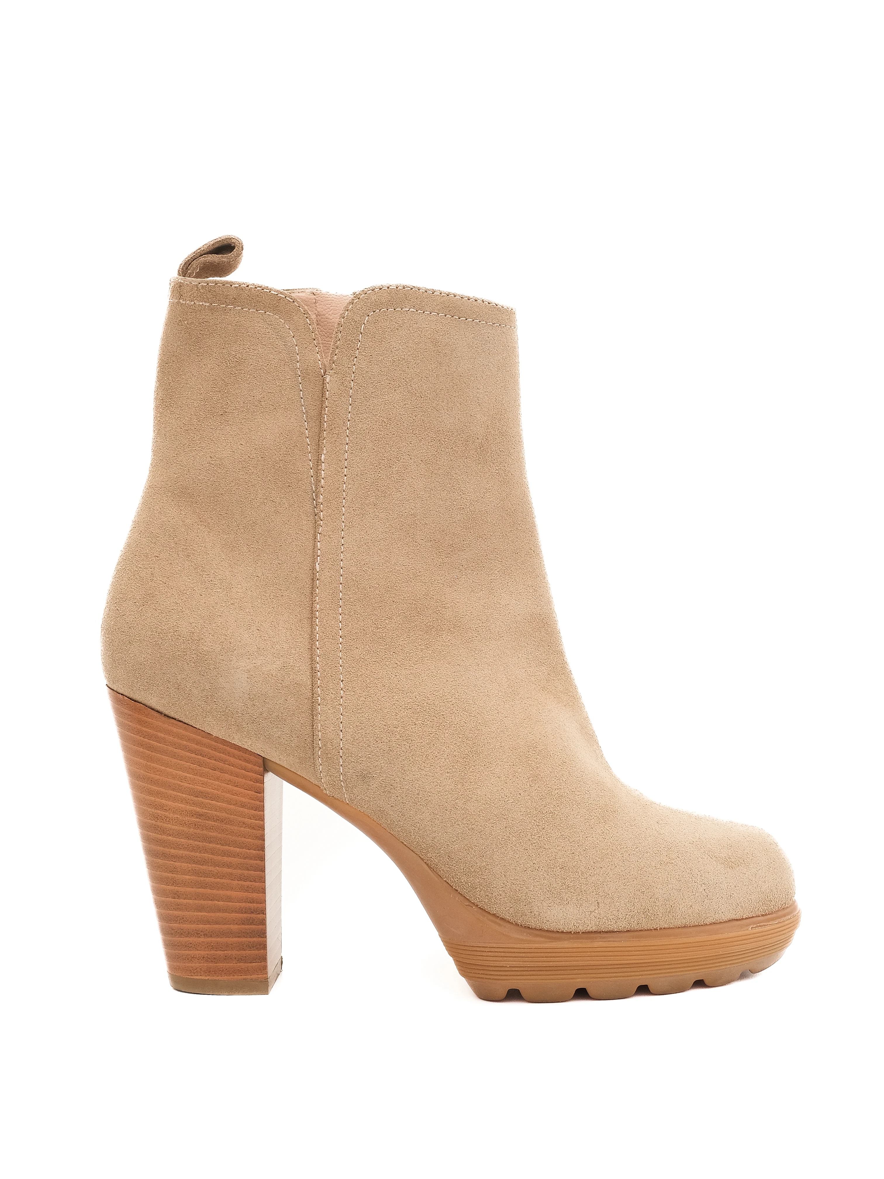 Escada Gray Genuine suede Boots — 2