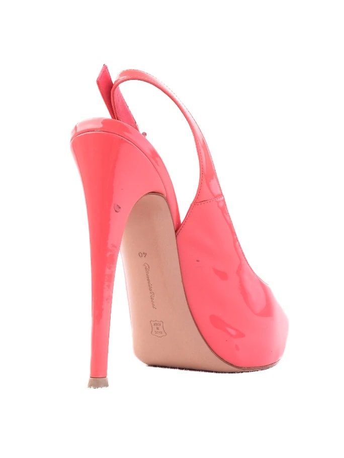 Gianvito Rossi Pink Leather Sandals — 2