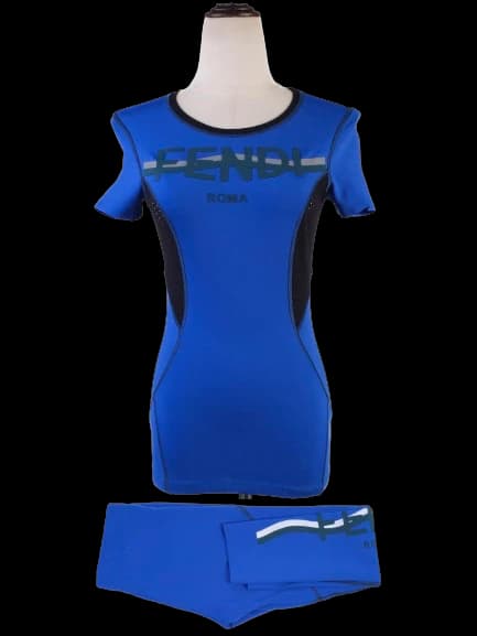 Fendi Blue Nylon Sportswear — photo 1