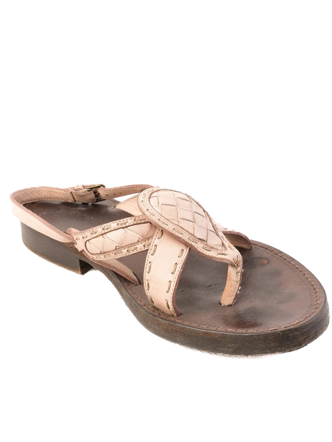 Bottega Veneta Leather Sandals — 2