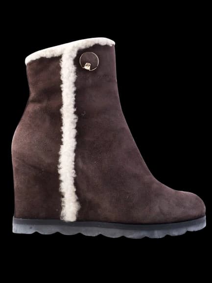 Guido Scariglia Orange Leather Boots — photo 1