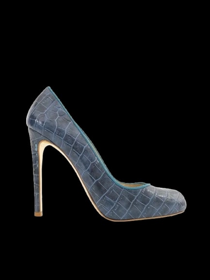 Stella McCartney Blue Leather Pumps — 1