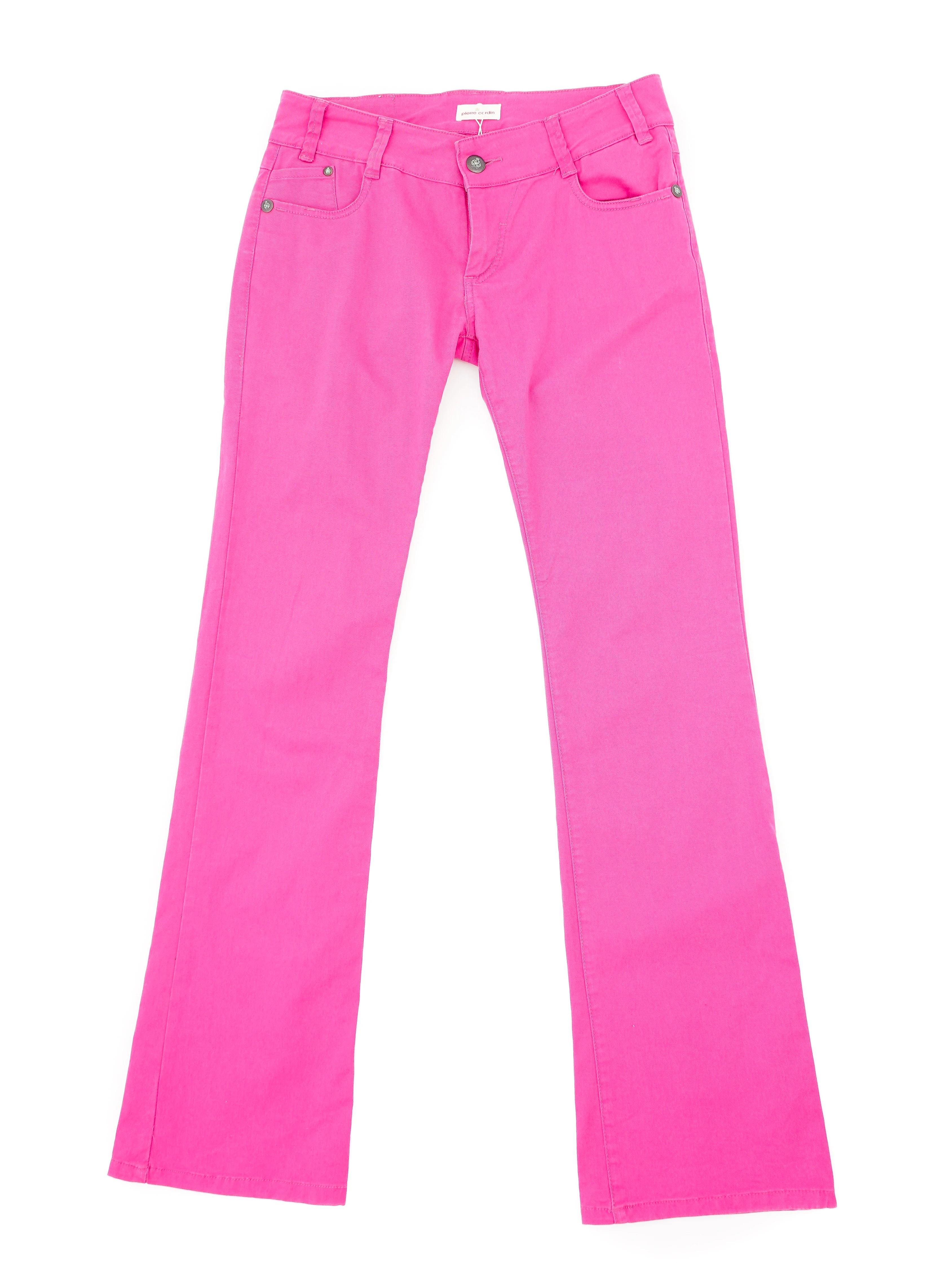 Pierre Cardin Pink Cotton Flare Jeans — 3